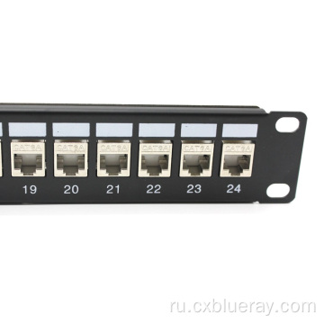 Кейстоун 24 Port Cat6 Патч панель